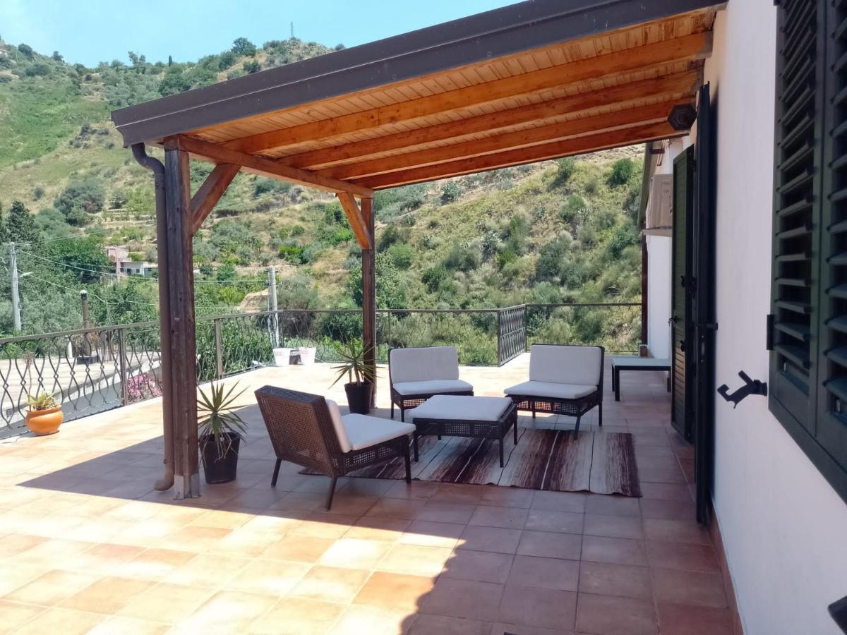 Flat With Panoramic Terrace And Private Pool Mt5X3 Apartment Taormina Luaran gambar