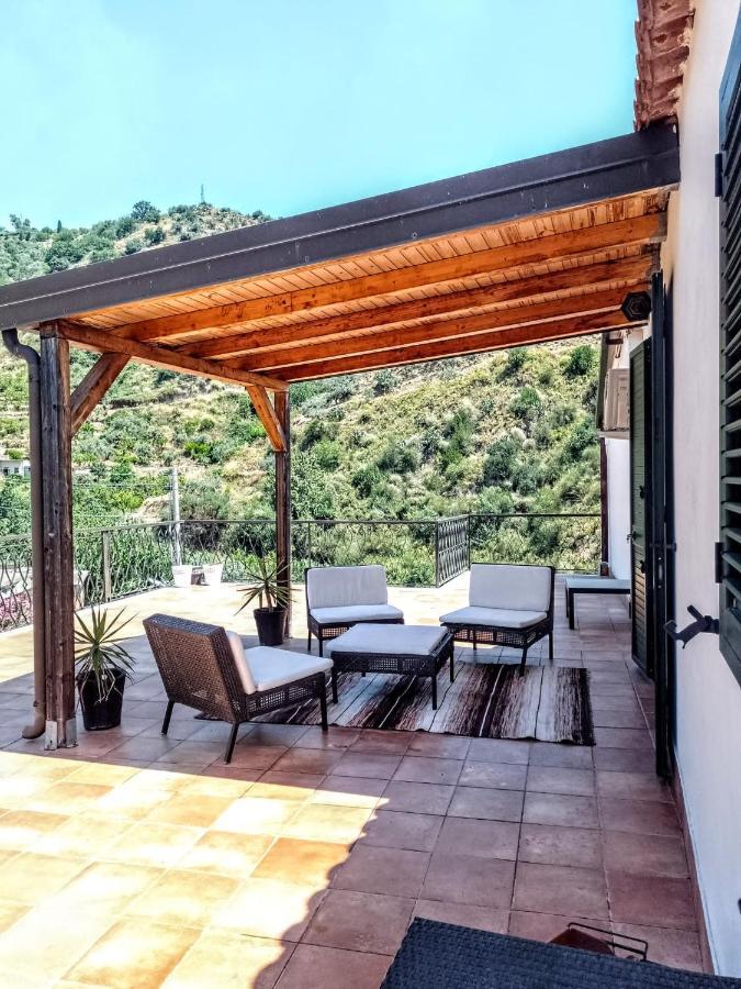 Flat With Panoramic Terrace And Private Pool Mt5X3 Apartment Taormina Luaran gambar