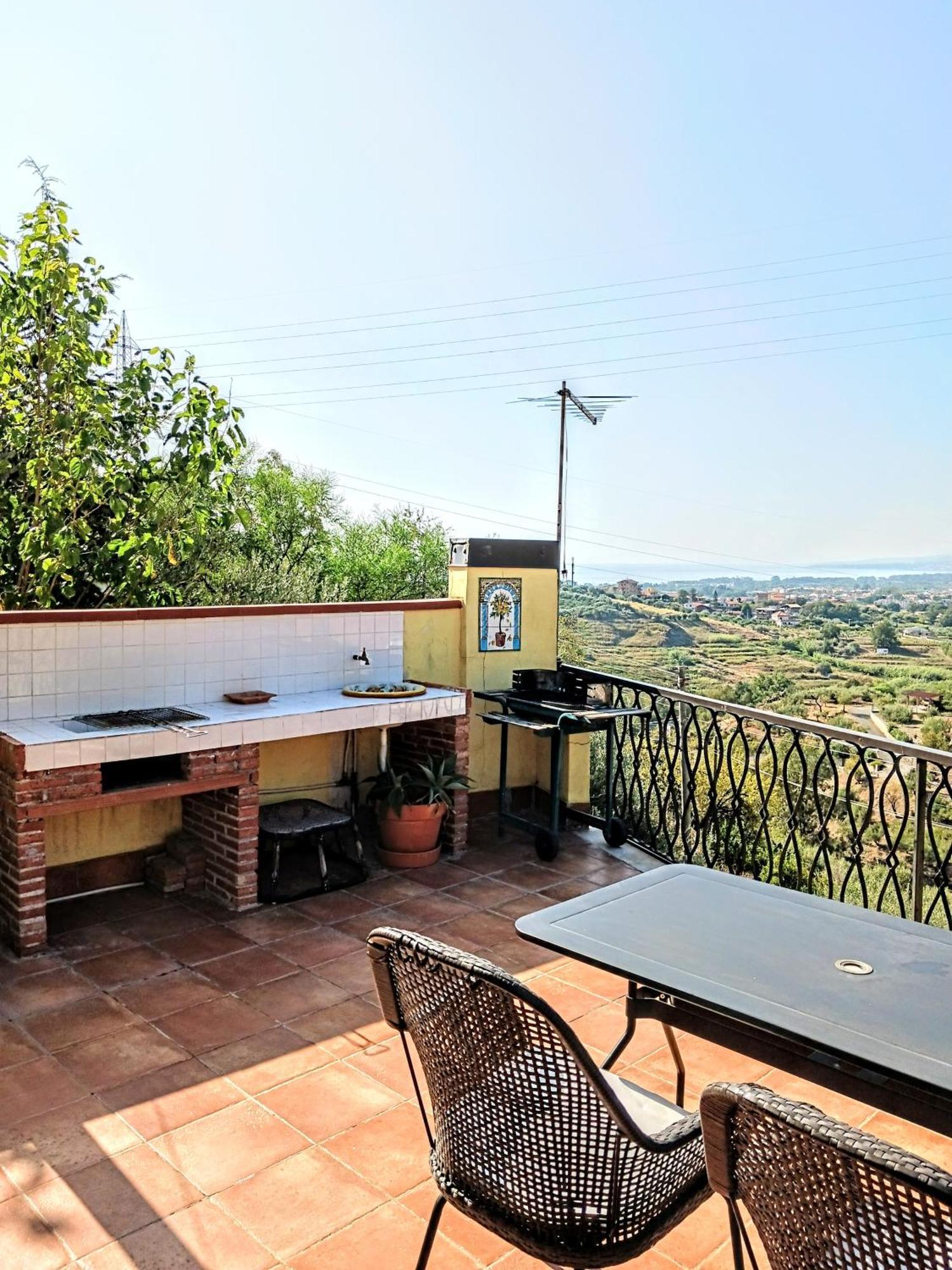 Flat With Panoramic Terrace And Private Pool Mt5X3 Apartment Taormina Luaran gambar